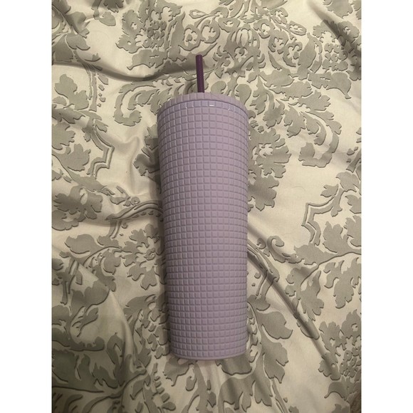 Starbucks Tumbler Lilac Grid Cold Cup - 24 fl oz - Picture 1 of 3